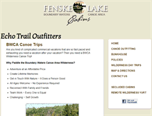 Tablet Screenshot of echotrailoutfitters.com